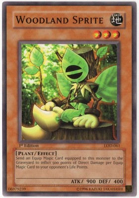 LOD-061 Woodland Sprite 1st Edition MT/NM Legacy of Darkness Yugioh