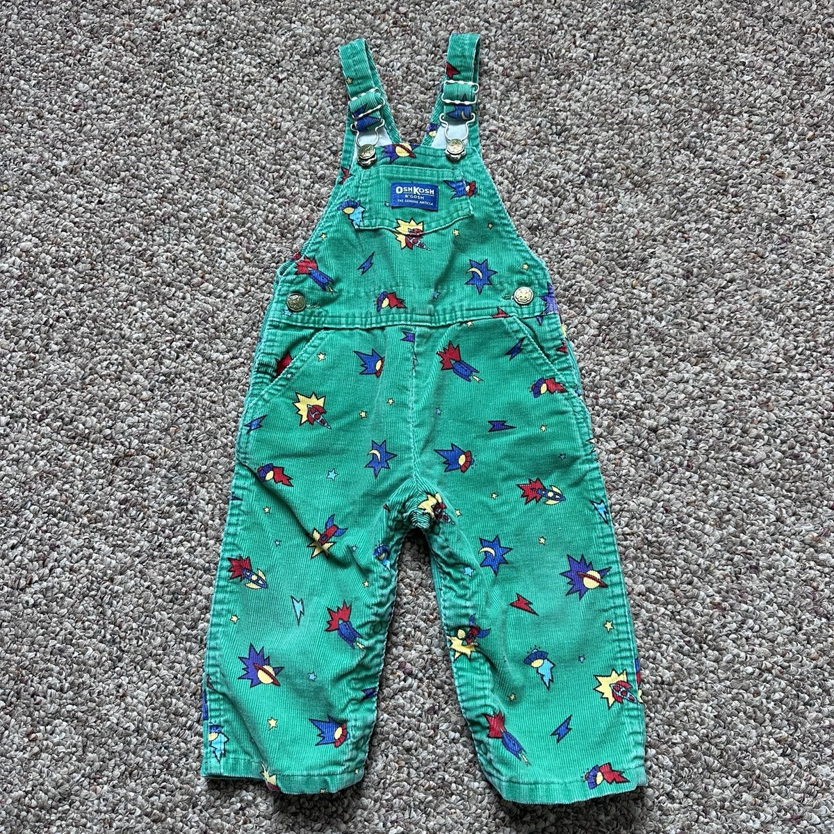 TomOshKosh B'gosh ヴィンテージロンパース 18m 24m Vintage Oshkosh Overalls In Children'S Vintage Jumpsuits & Rompers