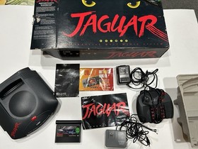 Jaguar Atari 64 Bit Interactive Cybermorph Bundle Video Game Console System