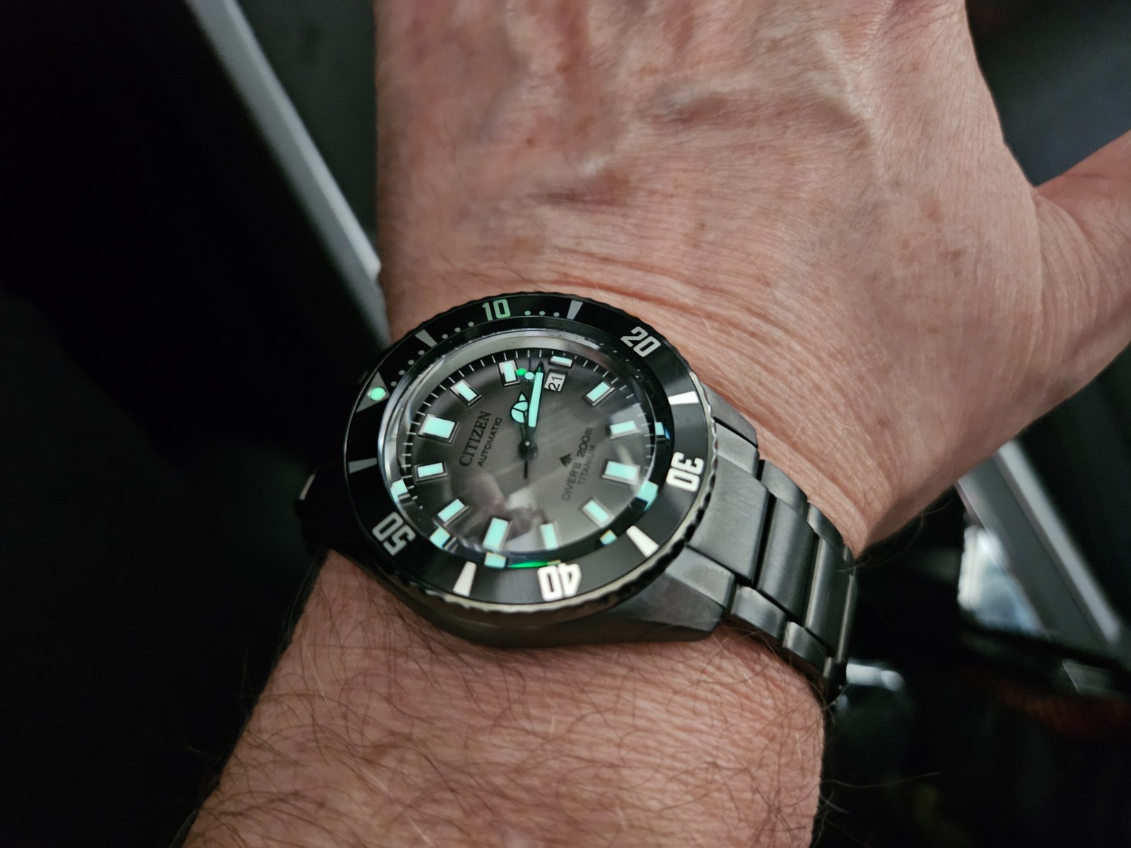 Citizen Promaster Dive Automatic Gray Dial Men's … - image 2