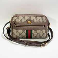 Borsa a tracolla Gucci Ophidia Sherry Line 517350 GG Supreme Canvas Leather...