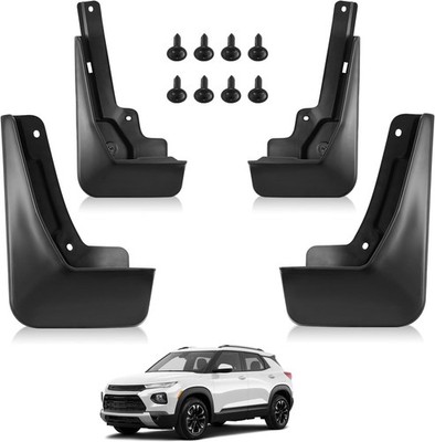 4 Pack Truck Mud Flaps for Chevy Trailblazer 2021-2022 Splash Guards.