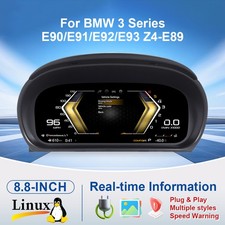 Digital Tacho Retrofit Kombiinstrument Cluster F�r BMW 3er E90 E91 2005-2012 KMH