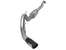 15-20 Ford F-150 2.7/3.5 145" Cat-Back Exhaust Kit Atlas 4" Muffler Black Tip Pl
