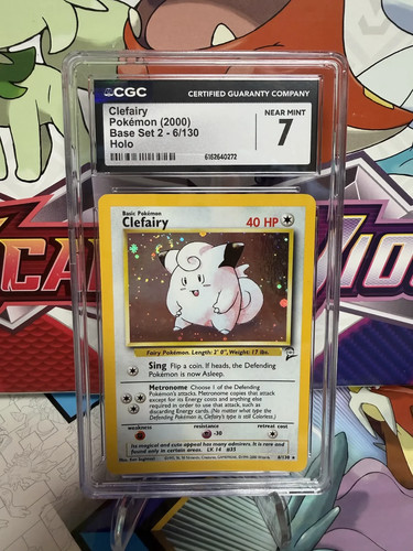 Clefairy graded CGC 7 for sale on eBay