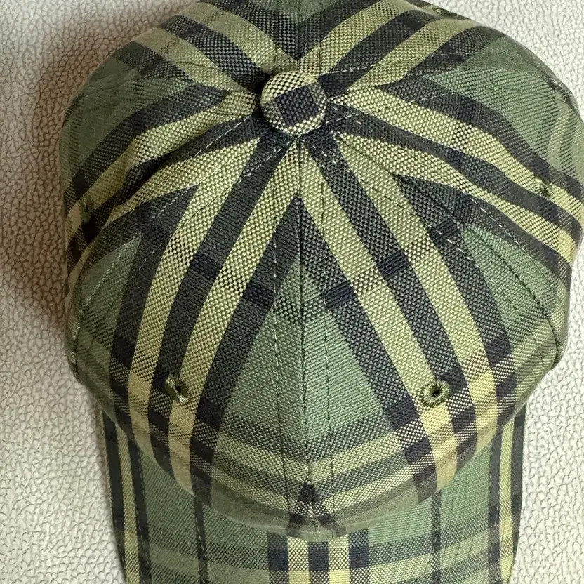 Burberry Cap - Authentic Check Pattern Baseball H… - image 4