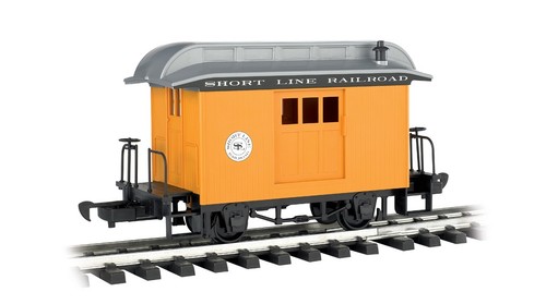 Coche Equipaje Bachmann #97096 Escala G Línea Corta AMARILLO NUEVO EN CAJA ORIGINAL. | Condition: New