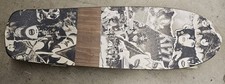 KISS x DUSTERS 29,5" X 8,7" CRUISER SKATEBOARD DECK SUPER RARO NUOVO