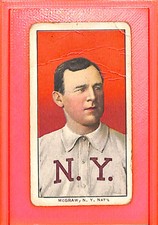 1909-11 T206 Piedmont Cigarettes Baseball John McGraw Portrait G/VG