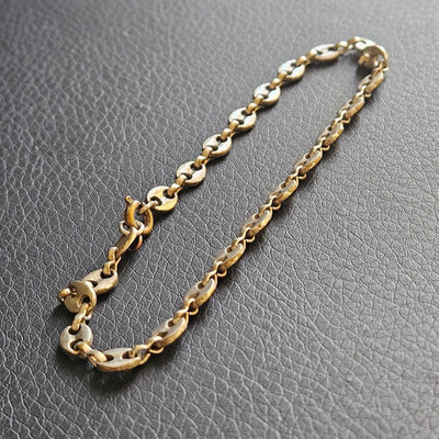 Armband Kaffeebohne Mesh Vintage Metall versilbert Verschluss zum ersetzen?