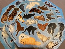 Springbok Puzzle Cat Show Panorama Octagonal 1966 MISSING 1 PIECE