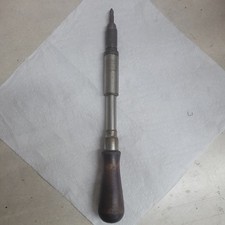 Vintage Early North Bros Yankee No. 30 Spiral Push Screwdriver Made In USA