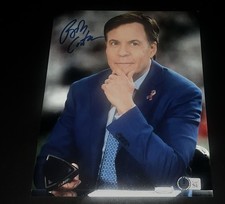 LEGEND Bob Costas NBC Announcer Autographed Signed 8x10 Photo Beckett BAS