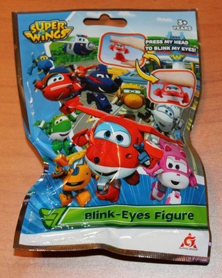 Super Wings Blink Eyes Figur Blind Bag 1 of 2 Alpha Group Co Ltd 2018 Brandneu