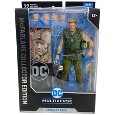 DC Multiverse Sergeant Rock 7 Action Figure DC Classic 2024 Mcfarlane Sealed
