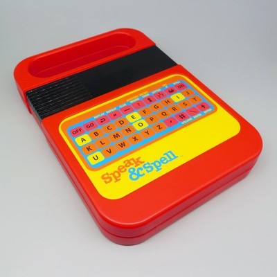 Sprechen & Sprechen Retro pädagogisches Kinderspiel Spaß Rechtschreibung lernen Kahootz funktioniert