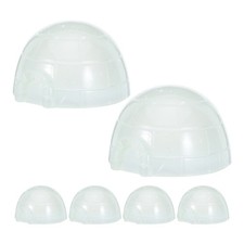 6 Mini-Iglu-Spielzeuge: Lebensechte Iglu-Modelle aus Kunstharz, simulierte