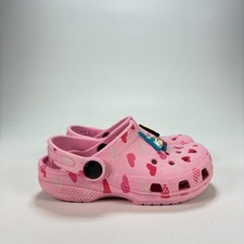 Crocs Classic Valentine s Day Pink Heart Casu...