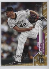 2020 Topps Gold Stars Scott Oberg #395 2k3