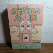 POP MART Crybaby Crying Again Plush Card Holder Blind Box  SEALED RANDOM FIGURE