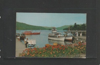 AK - Seefähren am Pier - Bowness auf Windemere - Lake District Anfang 70er