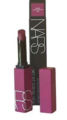 NARS Powermatte Lipstick WARM LEATHERETTE #650 Full sz 0.05 Oz. / 1.5 g NIB Plum