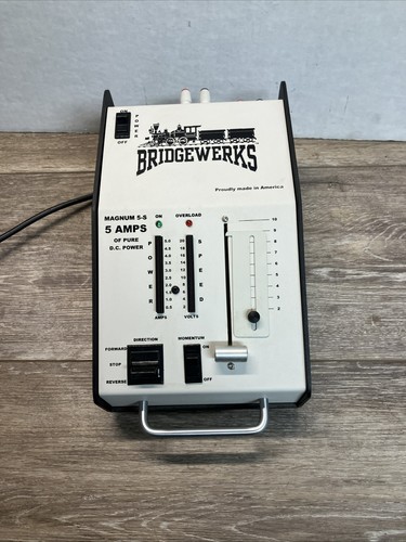 Bridgewerks Magnum 15-SR 5 amp Transformer 1 Track Train Controller