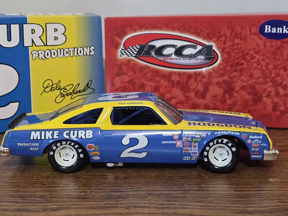 Dale Earnhardt #2 Mike Curb Hodgdon 1980 Olds 442 Clear Window  1/24 RCCA - Image 4 of 4
