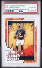 2024 Caleb Williams Bears 17/49 PSA 10 Panini Clearly Donruss Bomb Squad Blue RC