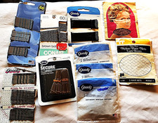 Vintage Big Lot MCM Hair Products 12 nets 5 Cards of Bobby Pins NOS