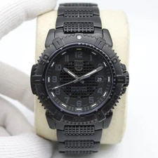 Luminox Modern Mariner 45mm Steel Black Dial Quartz Mens Watch XS.6252.BO