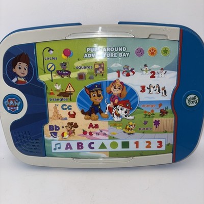 Leap Frog Paw Patrol Pups Around  Adventure  Bay TESTED WORKS NO CARDS INCLUDED
