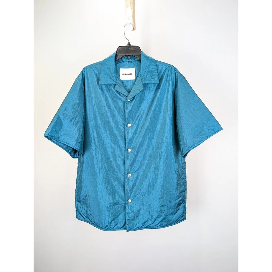 Jil Sander Blue Long Sleeve Dress Shirts for Men for sale | eBay
