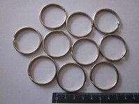 10 SchlüSselringe 38 Mm ø SchlüSselspaltring SchlüSselring SchlüSsel Ring