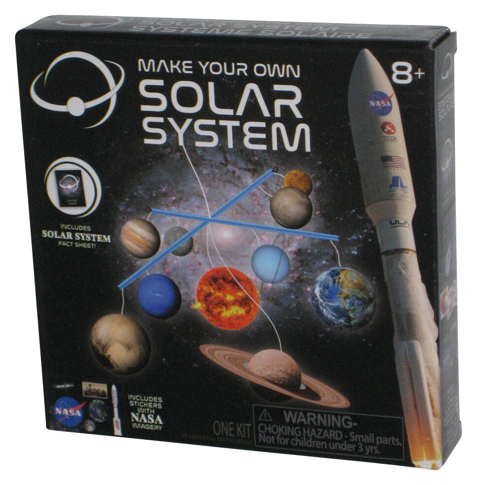 Rompecabezas Greenbrier Space Make Your Own Solar System (2021) con pegatinas