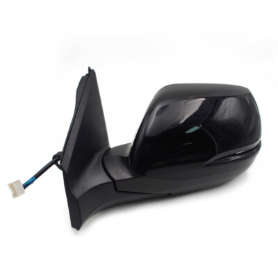 Left Side Power Mirror Black 5 Wire W/Signal Light Assembly Fit Honda CR-V 12-15