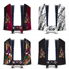 NHL ARIZONA COYOTES VINYL SKIN DECAL FOR PS5 SLIM DIGITAL CONSOLE  CONTROLLER