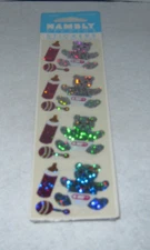 Hambly Studio's - Prismatic Stickers - It's a Girl - Teddy - New - Older Stock