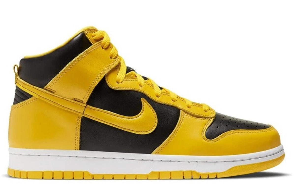 2007 Nike Dunk High Premium Stealth Varsity Maize Yellow Gray 306968-072 Size 9 RARE] 2007 Nike Dunk High Pro Stealth | Mercari main image 4