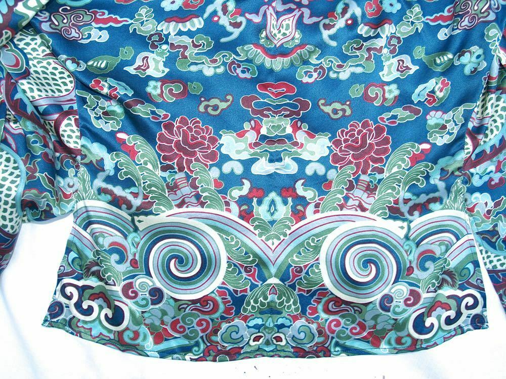 Abito nuovo con etichette Yves SaiNT LAURENT TOM FORD 2004 DRAGO ""Opera di Pechino"" fr40