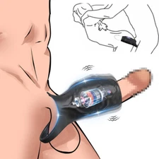 Male Vibrating Cock Ring Penis Sleeve Couples Vibrator Adult Sex Toys for Men