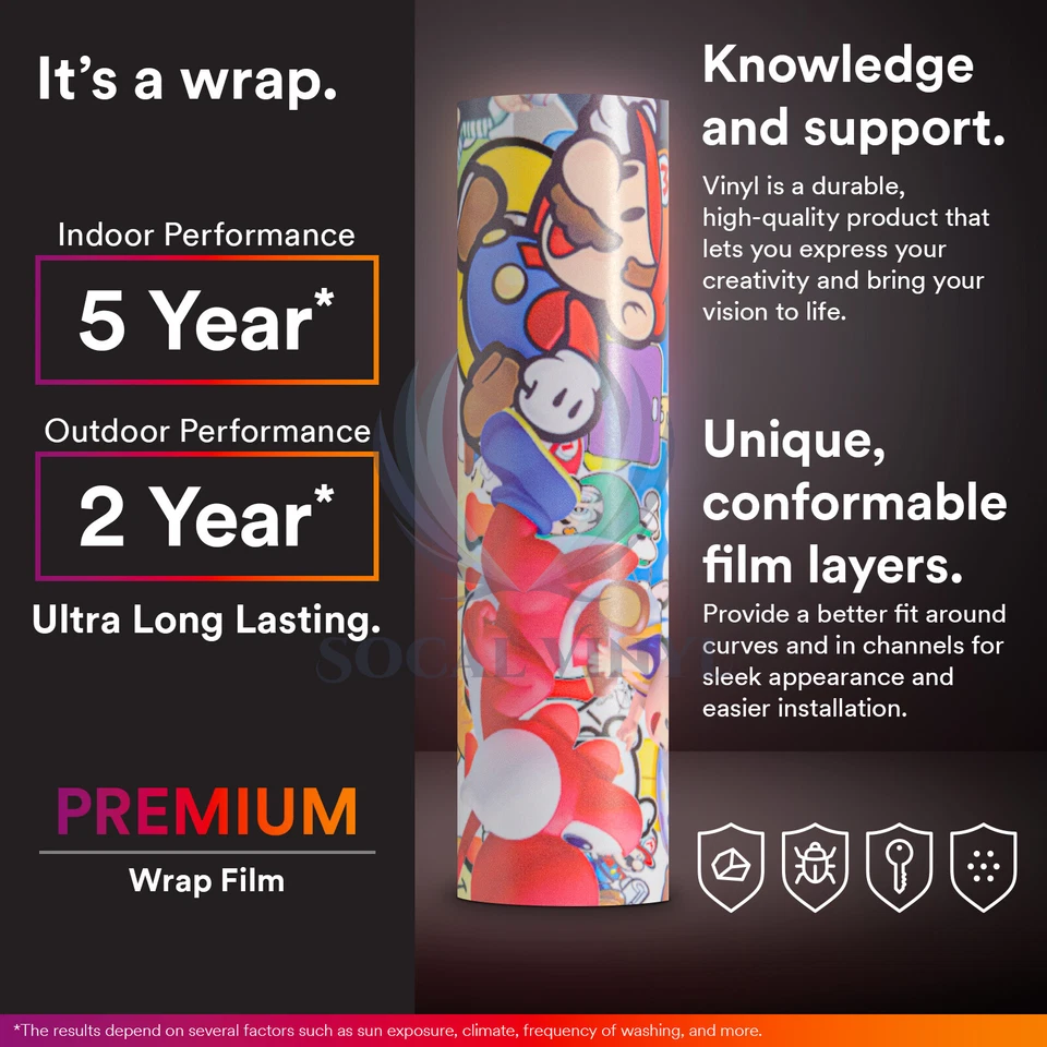 Premium JDM USDM Anime Graffiti Pegatina Bomba Vinilo Calcomanía Adhesivo Hoja Envolvente #E&S Foto 4 de 4