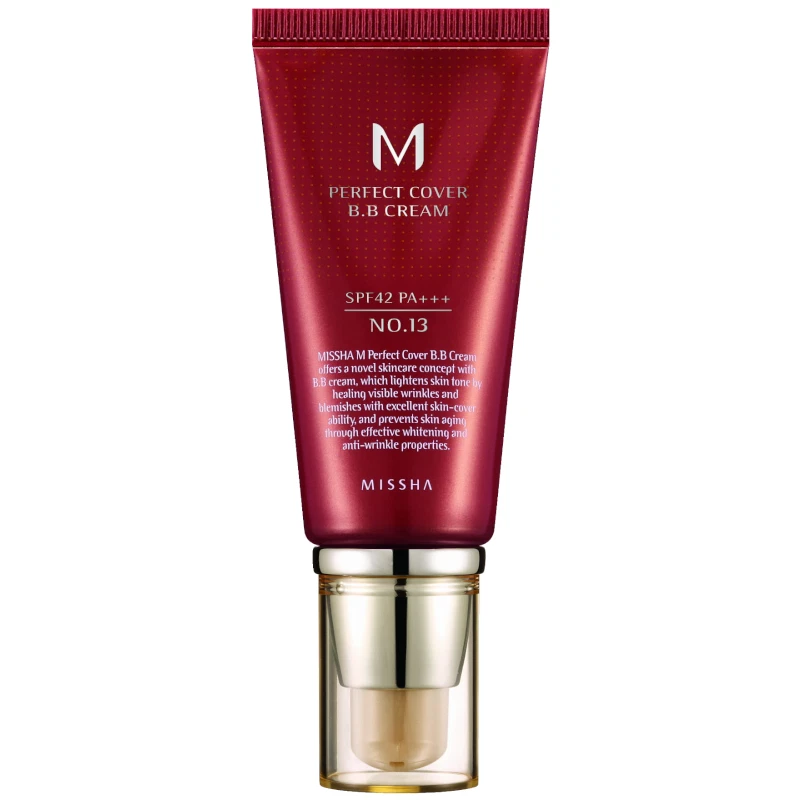 Missha M Perfect Cover BB Cream shade Bright Beige No 13, 50 ml
