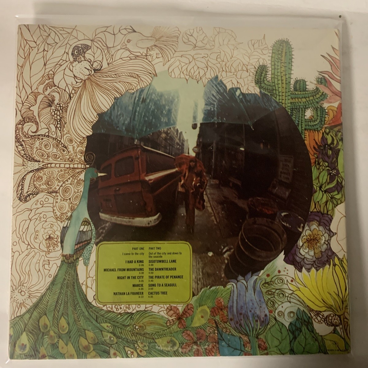 A65 Joni Mitchell: Song to a Seagull, 1968 Reprise Records RS 6293