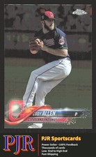 2018 Topps Chrome #161 Cody Allen   Cleveland Indians