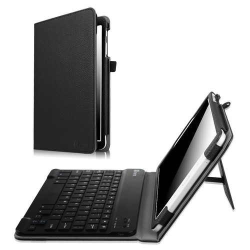 For Samsung Galaxy Tab E 9.6 / 8.0" Tablet Case Stand Cover / Bluetooth Keyboard - Picture 8 of 16