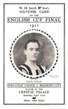 FA CUP FINAL REPLICA PROGRAMME 1911 Bradford City v Newcastle United