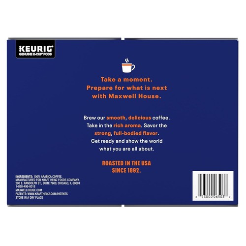 Maxwell House Breakfast Blend Mild Roast K-Cup Coffee Pods, 84 ct Box - Picture 9 of 10