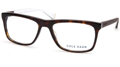 NEW COLE HAAN CH4012 237 DARK TORTOISE EYEGLASSES FRAME 54 