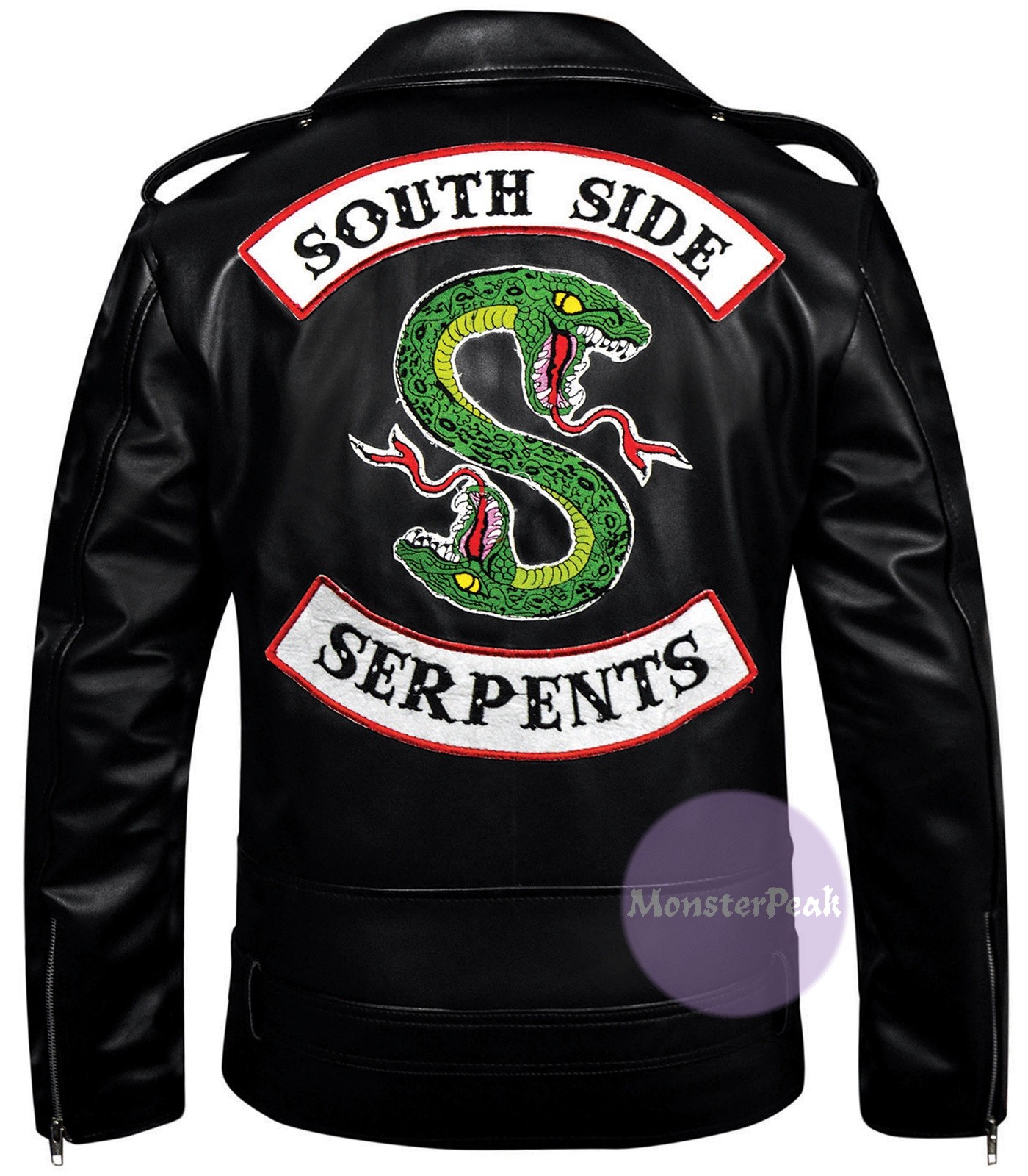 Southside Serpents Jacket Men's Southside Serpent Leather Jacket - Foto 11